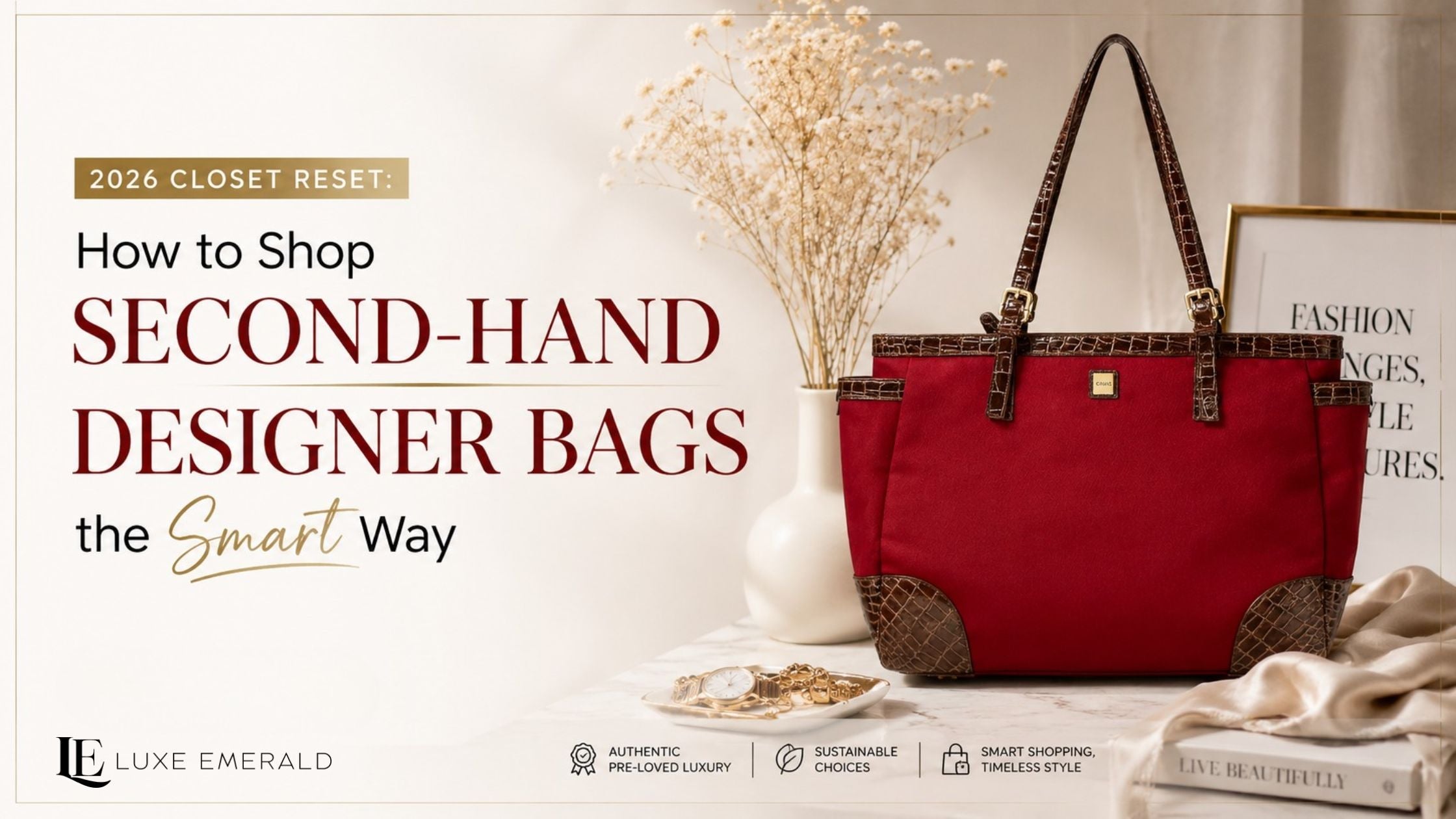 2026 Closet Reset: How to Shop Second-Hand Designer Bags the Smart Way