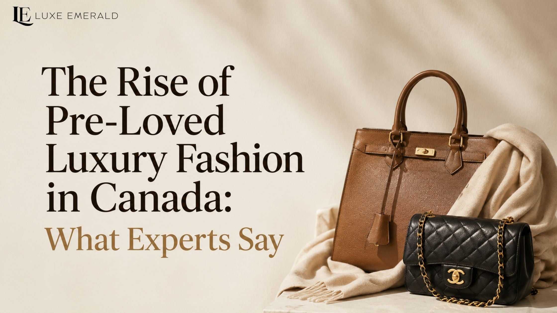 The Rise of Pre-Loved Luxury Fashion in Canada: What Experts Say