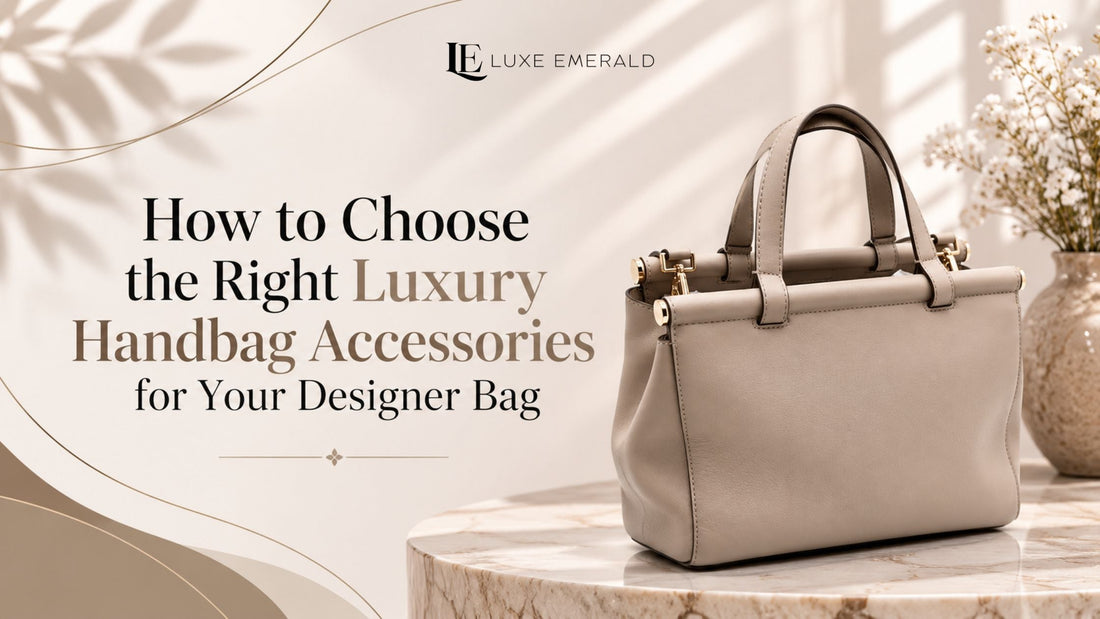 How to Choose the Right Luxury Handbag Accessories for Your Designer Bag