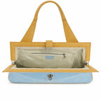 Two-Tone Patent Leather Shoulder Bag Handbag