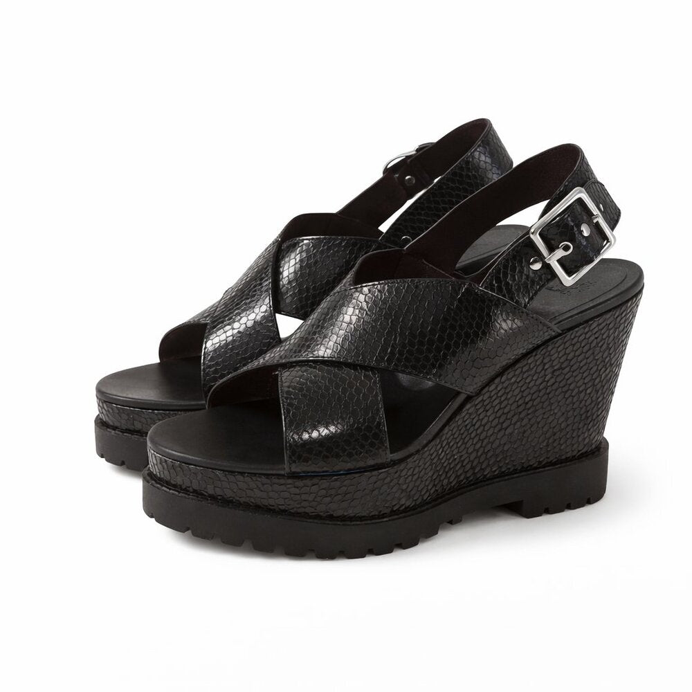 Marc Jacobs Black Platform Sandals