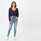 Divided by H&M Purple Knit Sweater