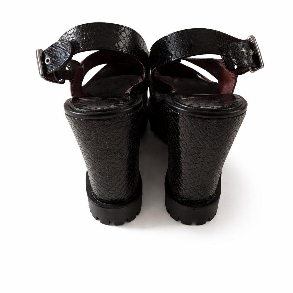 Marc Jacobs Black Platform Sandals