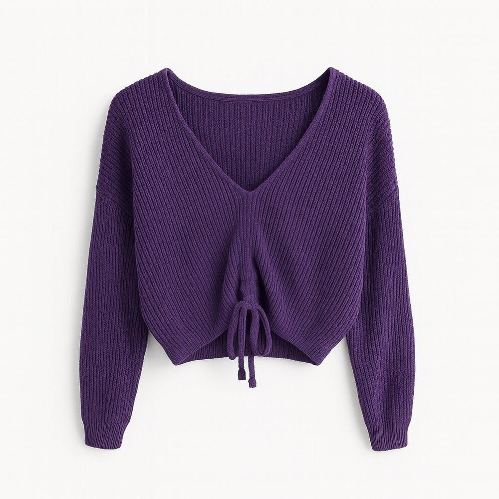 Divided by H&M Purple Knit Sweater – XS – Never Worn