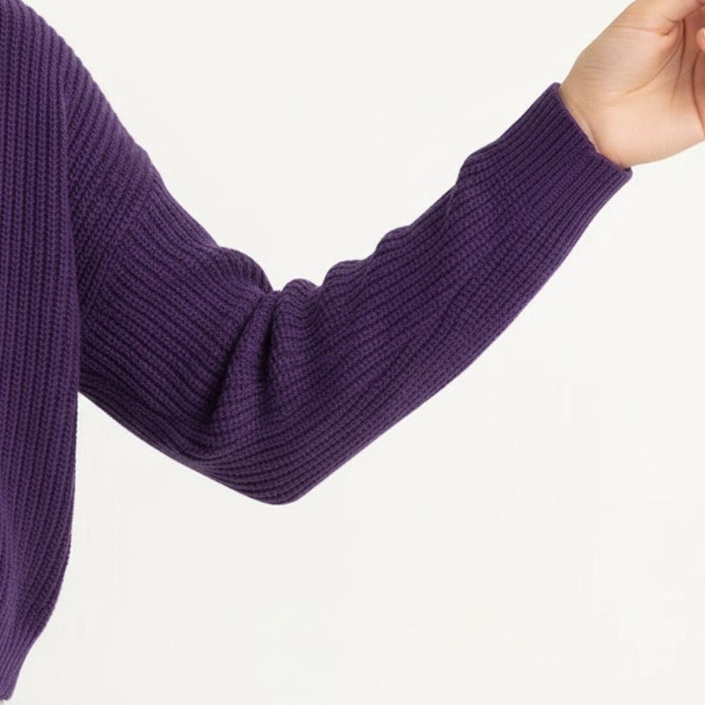 Divided by H&M Purple Knit Sweater