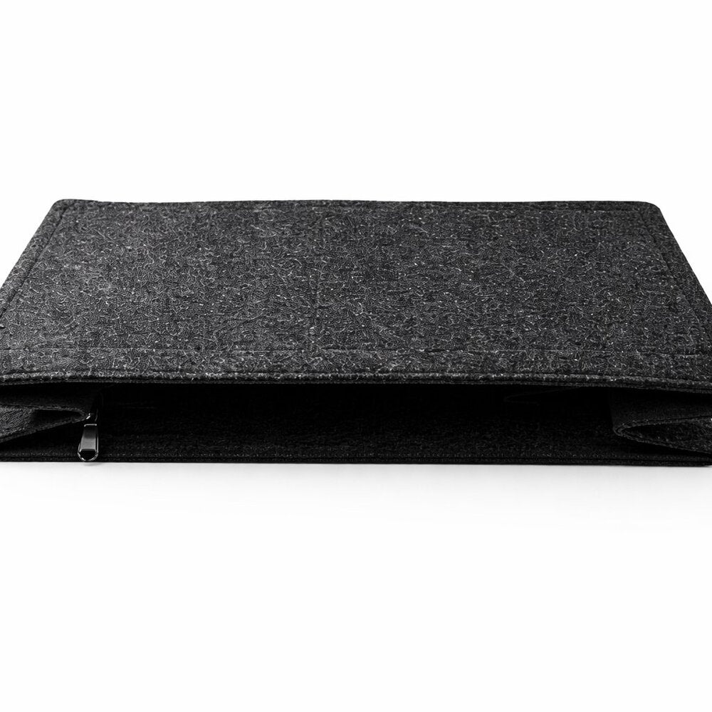 Bundle Deal – Makeup Cases + Handbag Insert Organizer – Black, Multi-Pocket