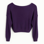 Divided by H&M Purple Knit Sweater